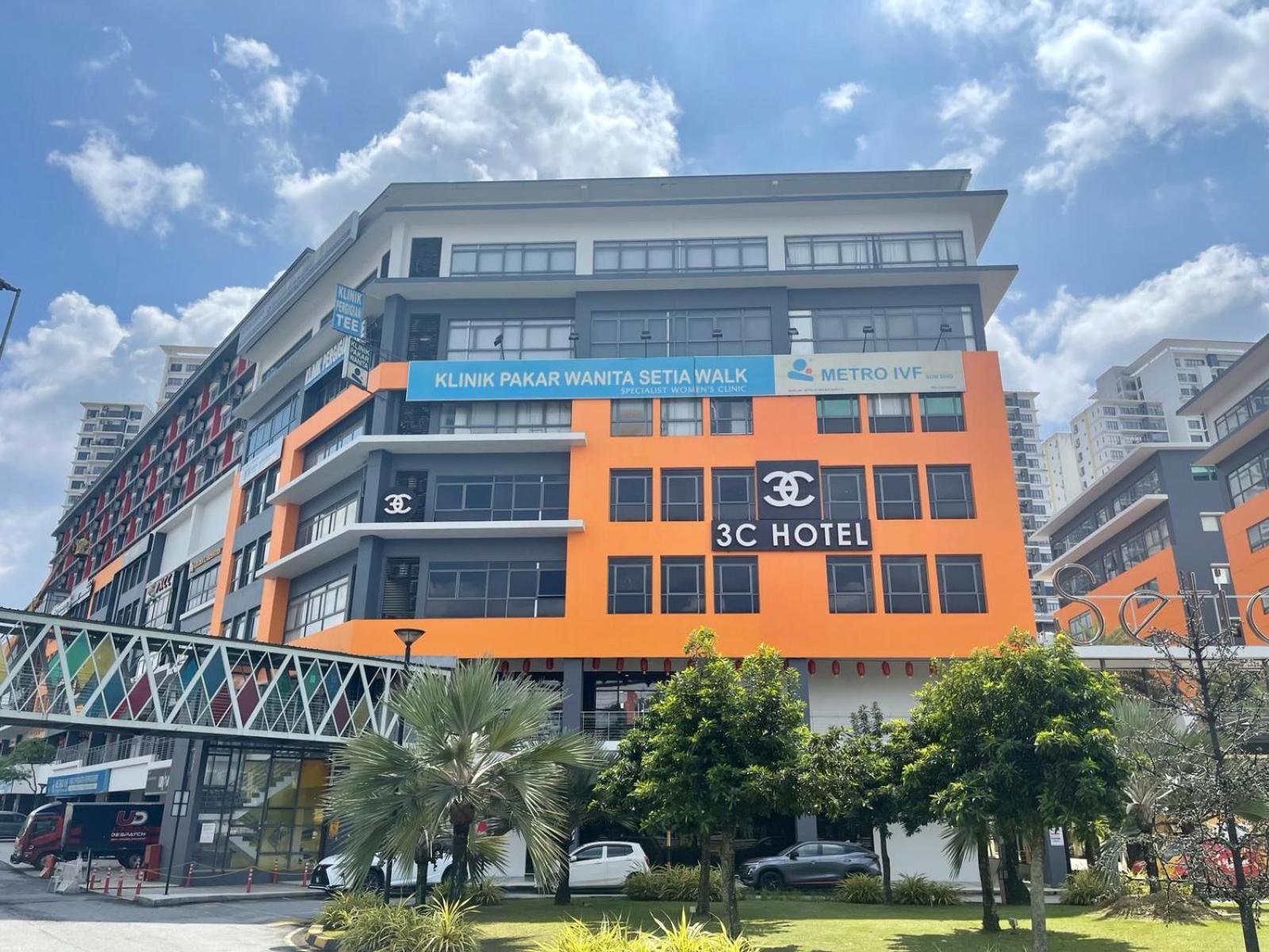 3C Hotel Setia Walk Puchong Exterior foto