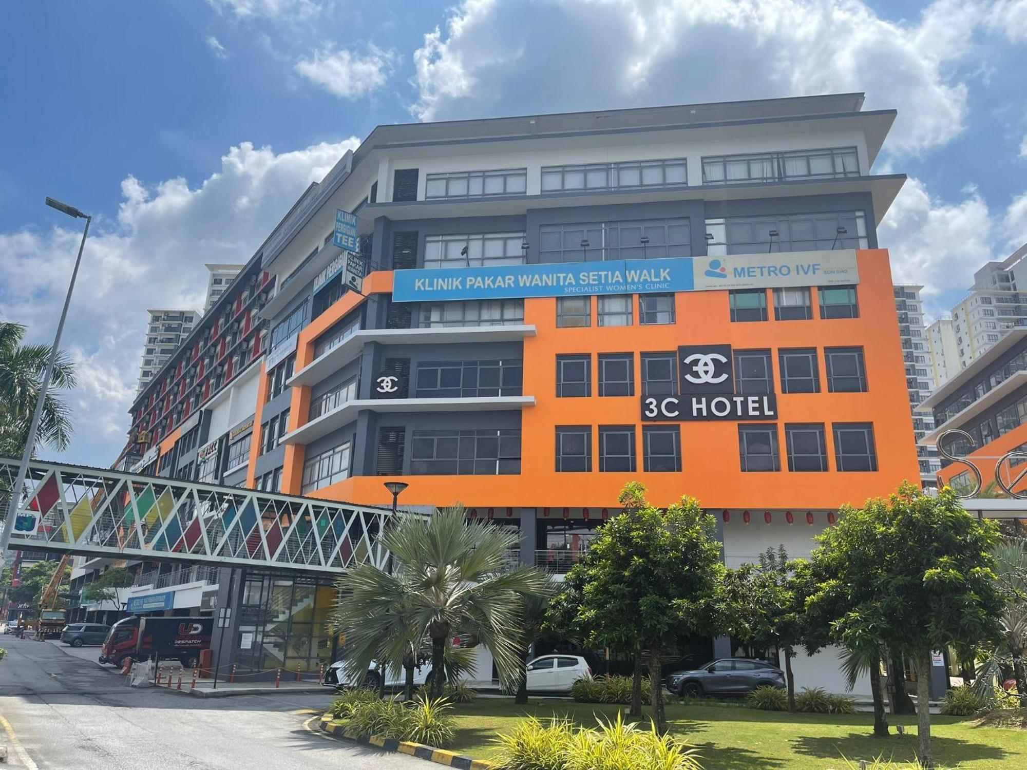 3C Hotel Setia Walk Puchong Exterior foto